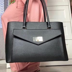 KATE SPADE NY | Black Post Street Halsey purse